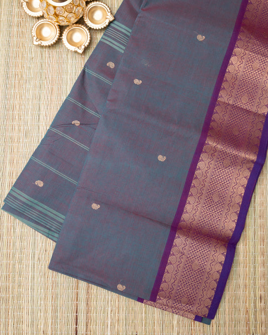 Ganga Jamuna Border Chettinad Cotton