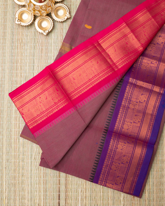 Ganga Jamuna Border Chettinad Cotton