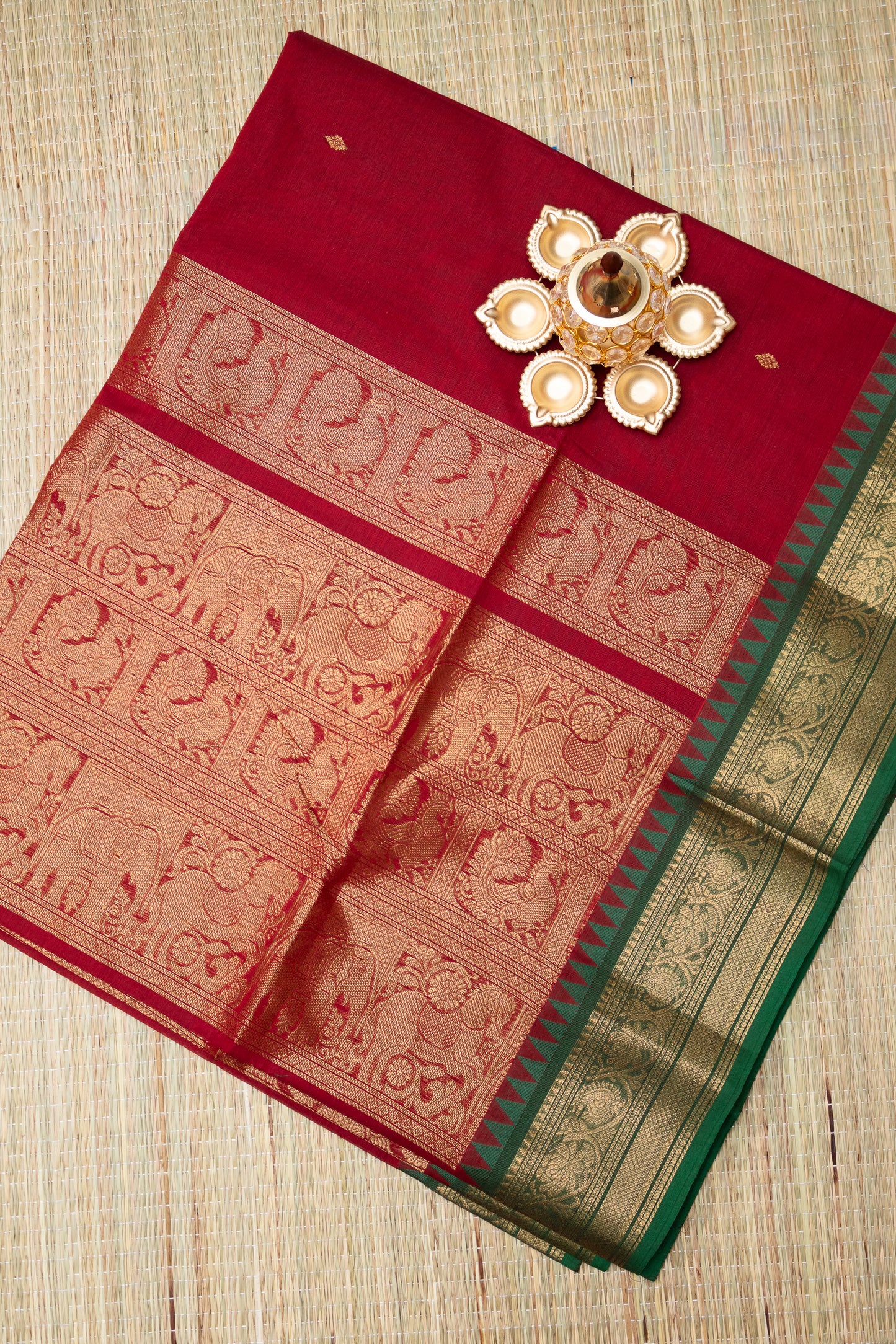 Rich Pallu Chettinad Cotton