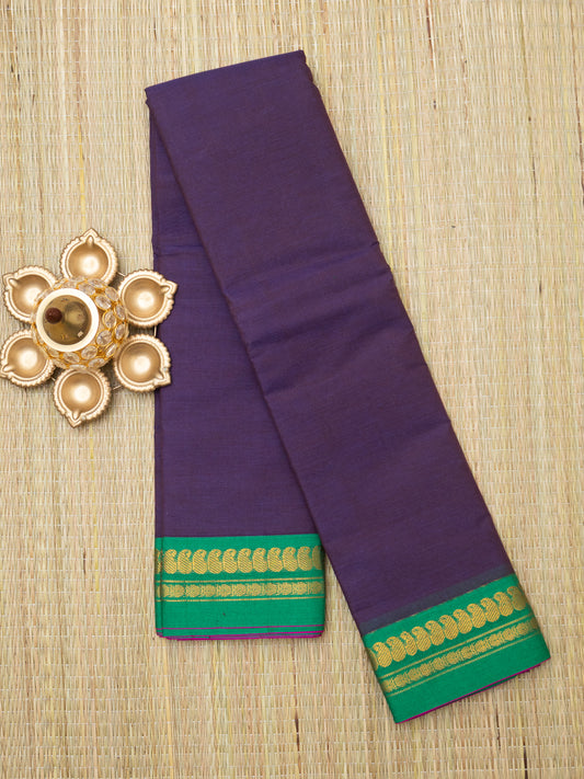 Gadwal Plain Cotton Saree