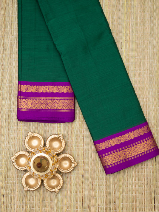 Gadwal Plain Silk Saree