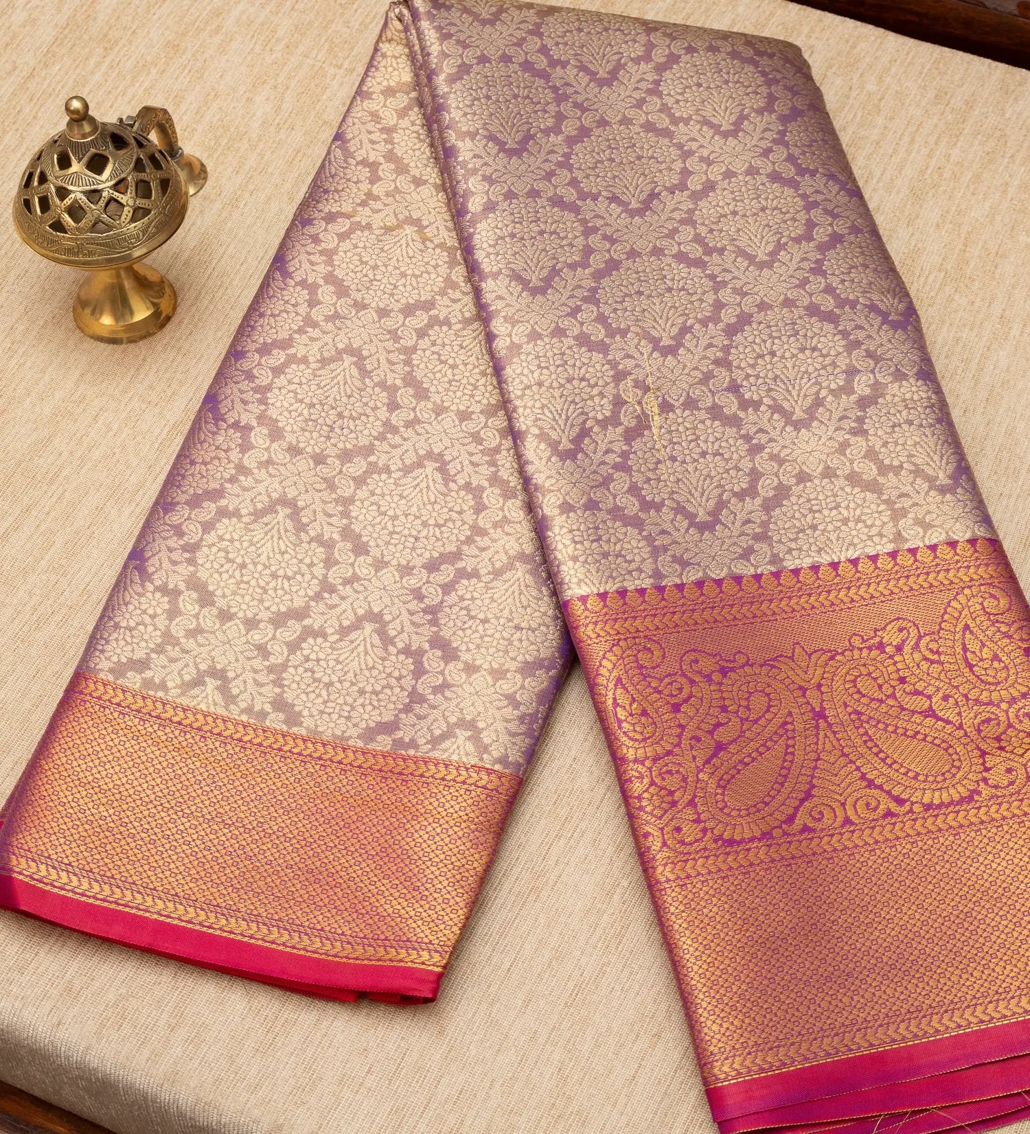 Silk Cotton Temple Border