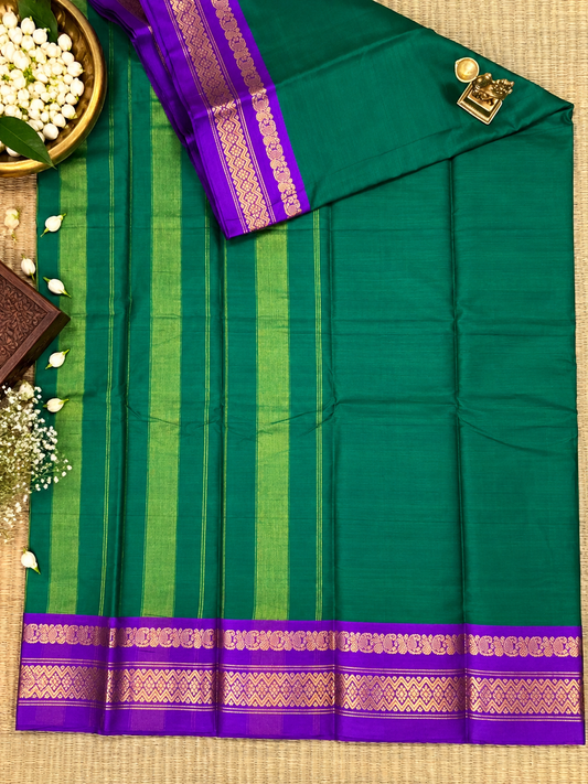Gadwal Plain Silk Saree