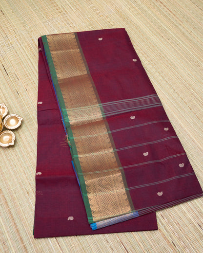 Ganga Jamuna Border Chettinad Cotton