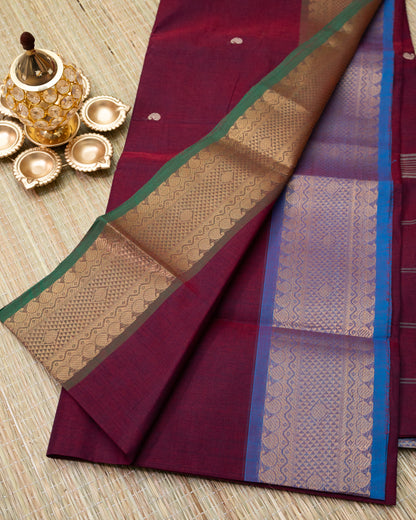 Ganga Jamuna Border Chettinad Cotton