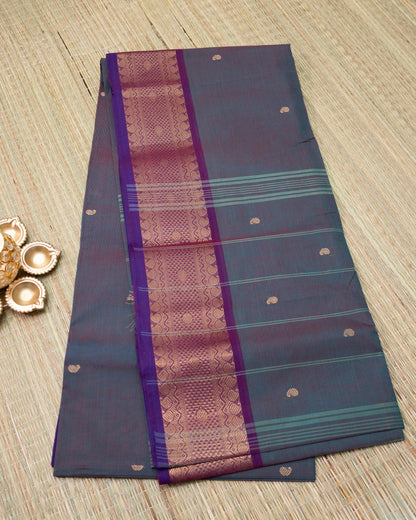 Ganga Jamuna Border Chettinad Cotton