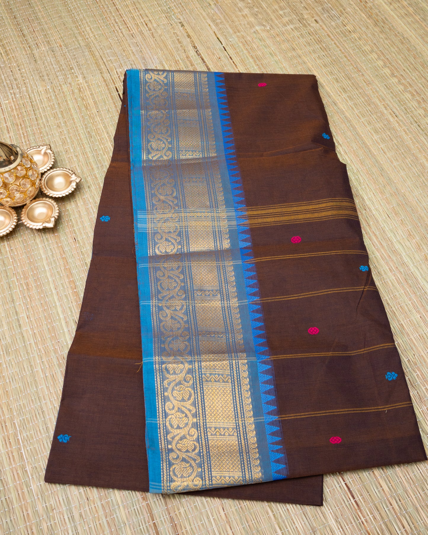 Ganga Jamuna Border Chettinad Cotton