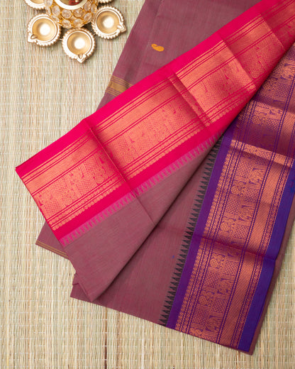 Ganga Jamuna Border Chettinad Cotton