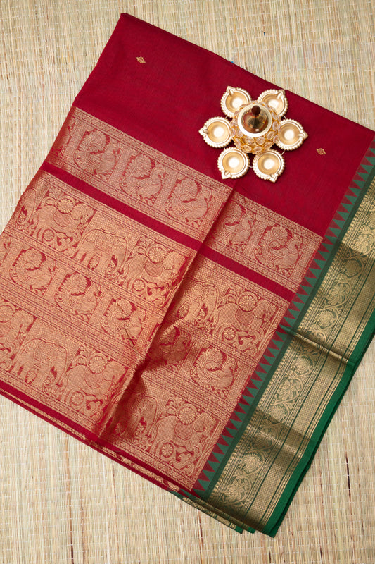 Rich Pallu Chettinad Cotton