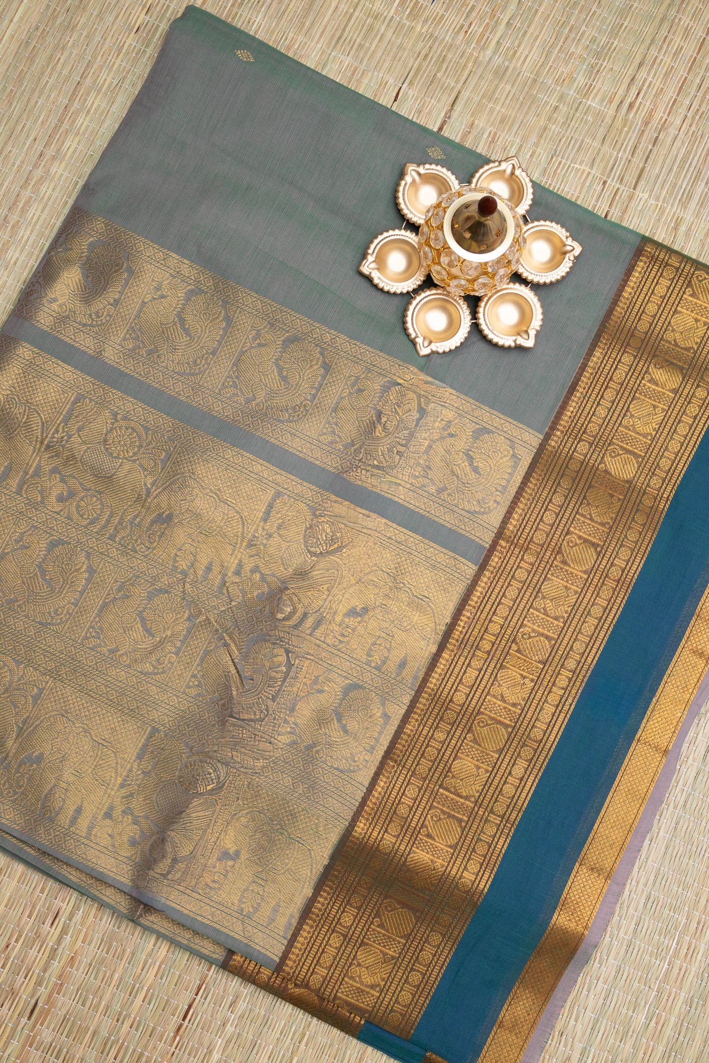 Rich Pallu Chettinad Cotton
