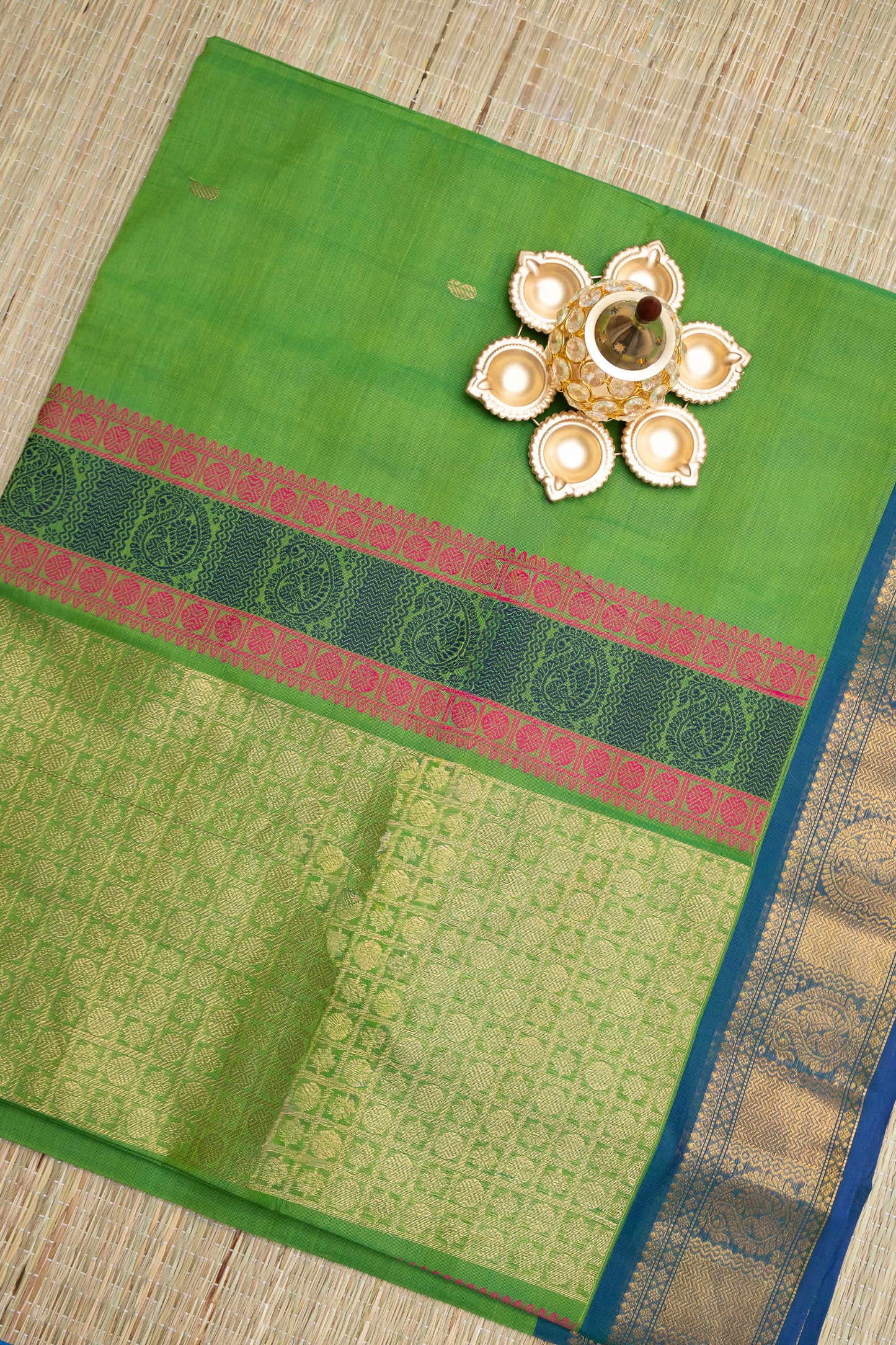Rich Pallu Chettinad Cotton