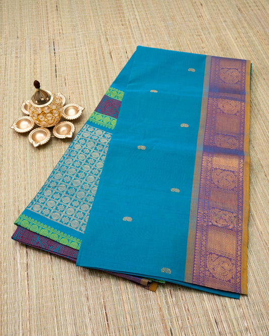 Rich Pallu Chettinad Cotton