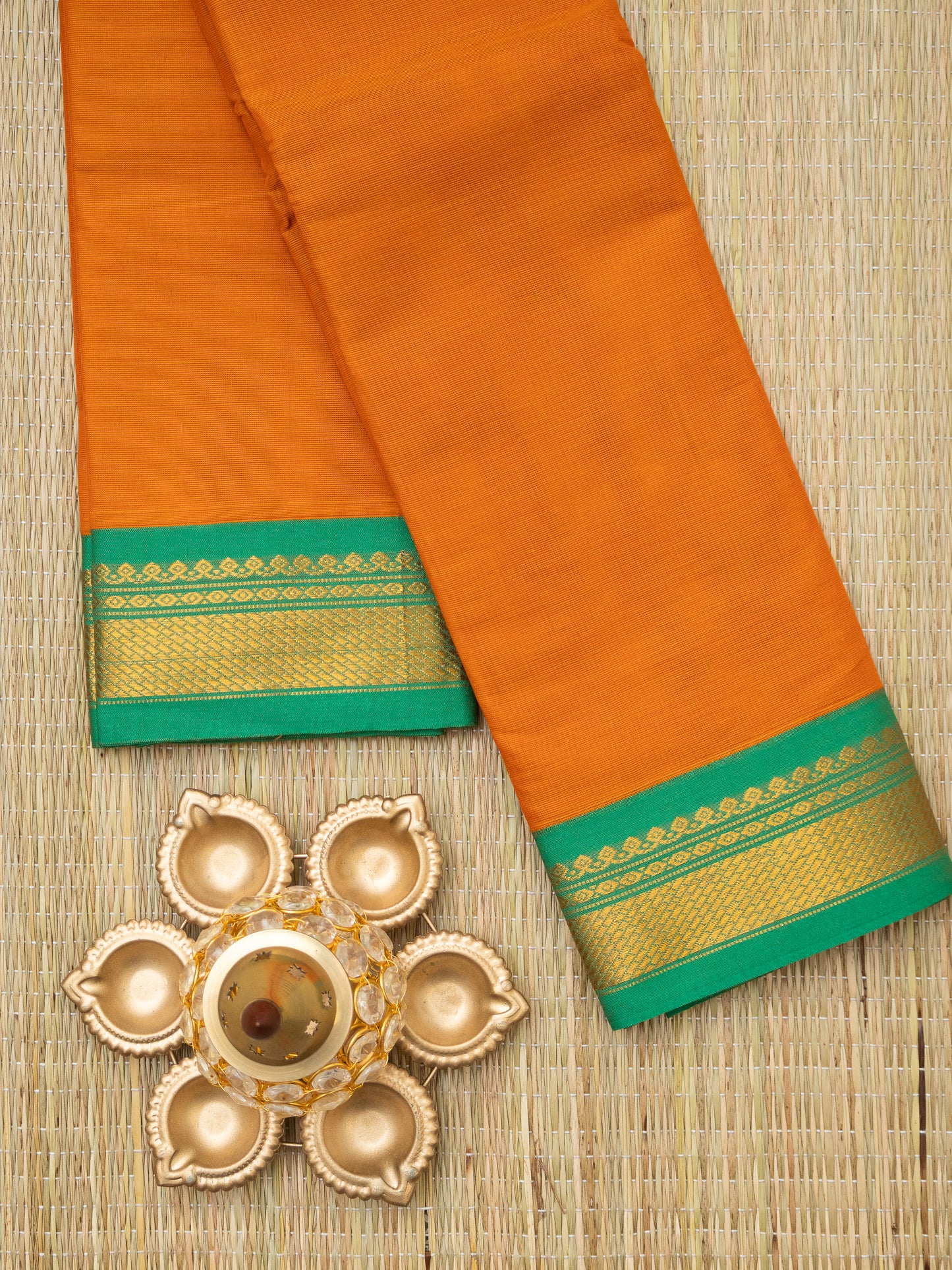 Gadwal Plain Cotton Saree