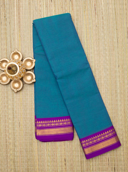 Gadwal Plain Cotton Saree