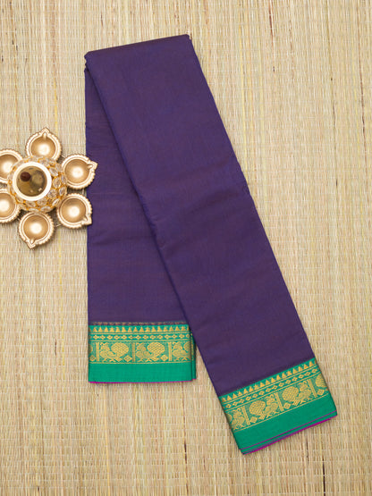 Gadwal Plain Cotton Saree