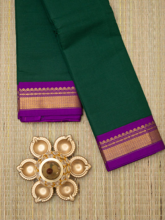 Gadwal Plain Silk Saree