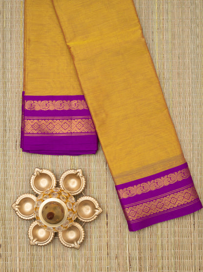 Gadwal Plain Silk Saree