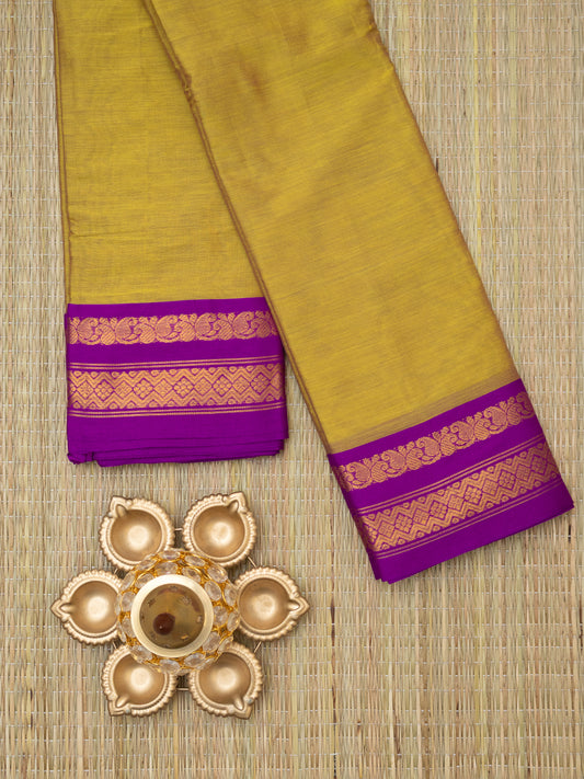 Gadwal Plain Silk Saree
