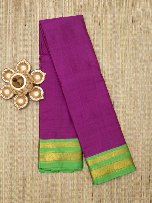 Gadwal Plain Silk Saree