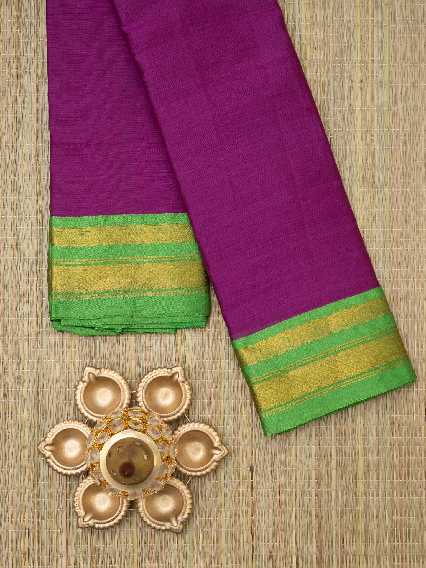 Gadwal Plain Silk Saree