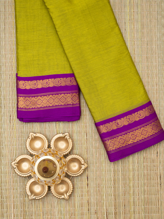 Gadwal Plain Silk Saree