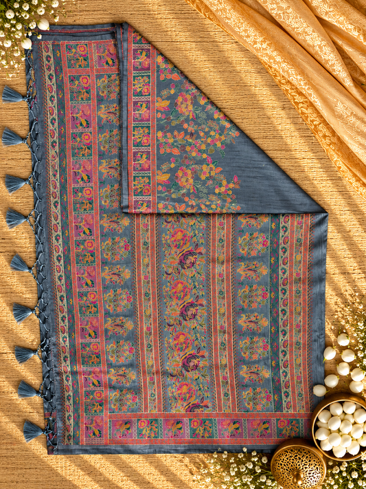 Pashmina silk sarees