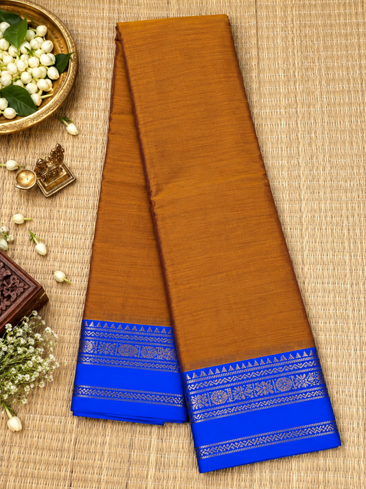 Gadwal Plain Silk Saree