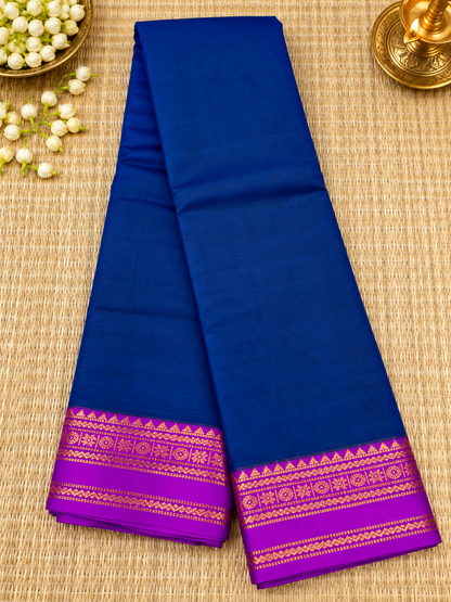 Gadwal Plain Cotton Saree
