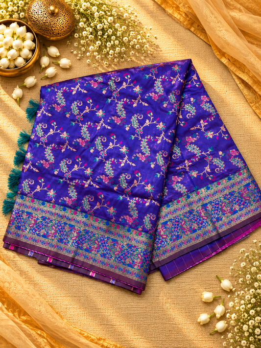 Pashmina silk sarees